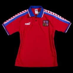 Alternative view of Retro Czech Republic Home Jersey 1996