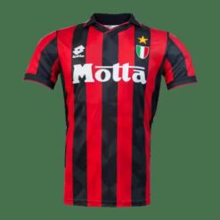 Alternative view of Retro AC Milan Home Jersey 1992/93