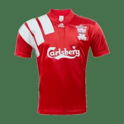 Alternative view of Retro Liverpool Home Centenary Jersey 1992/93