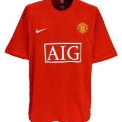 Alternative view of RONALDO #7 Retro Manchester United Home Jersey 2007/08
