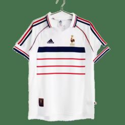 Alternative view of Retro France Away Jersey World Cup 1998