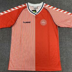 Alternative view of Retro Denmark Home Jersey 1986