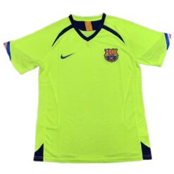 Alternative view of Deco #20 Retro Barcelona Away Jersey 2005/06