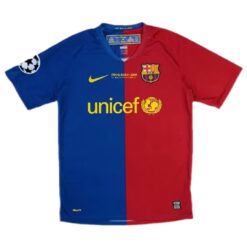 Alternative view of Henry #14 Retro Barcelona UCL Final Home Jersey 2008/09