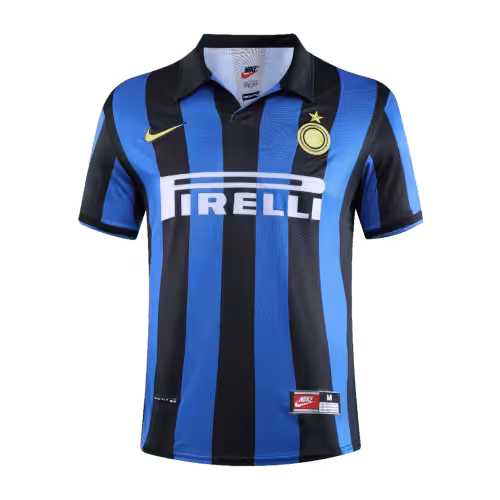 Ronaldo #9 Retro Inter Milan Home Jersey 1998/99 - Image 3