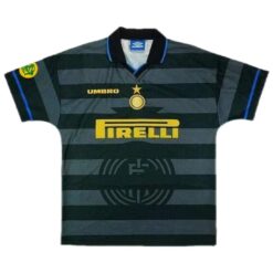 Alternative view of Ronaldo #10 Retro Inter Milan UEFA Cup Away Jersey 1997/98