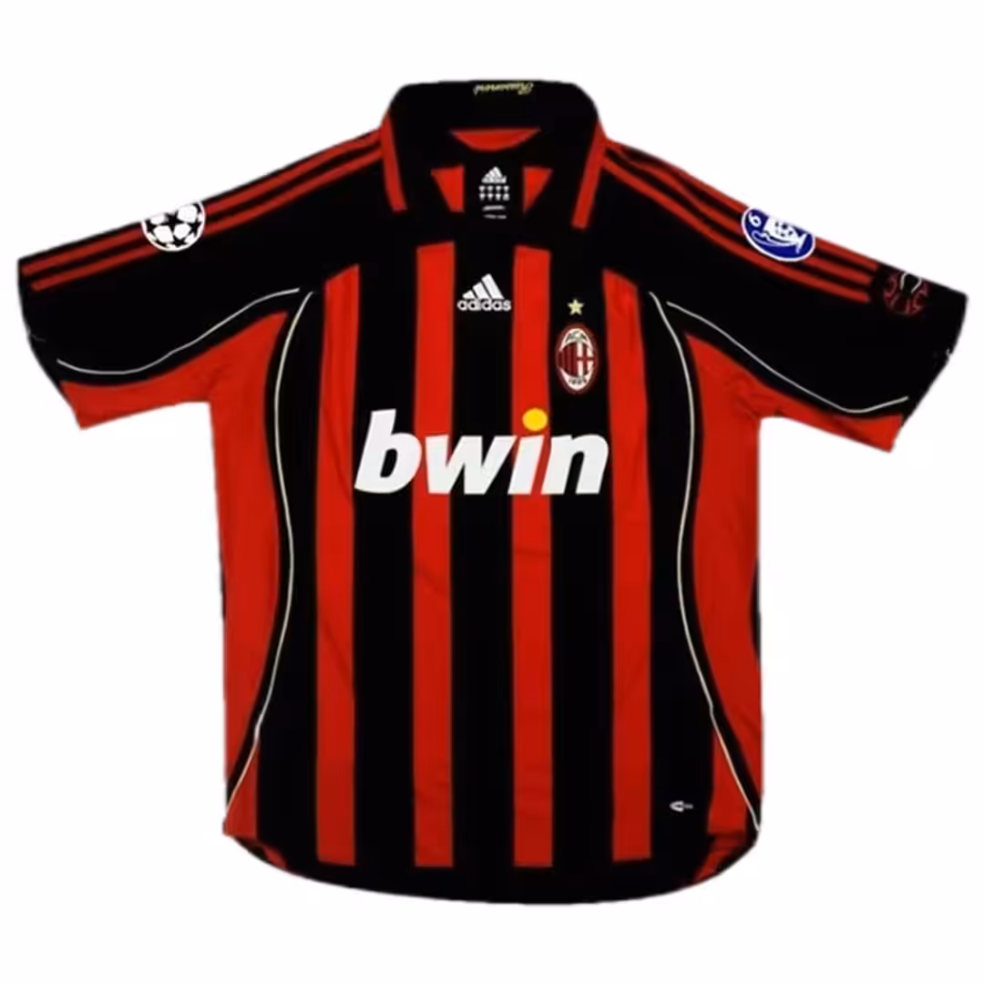 Ronaldo #99 Retro AC Milan UCL Home Jersey 2006/07 - Image 2