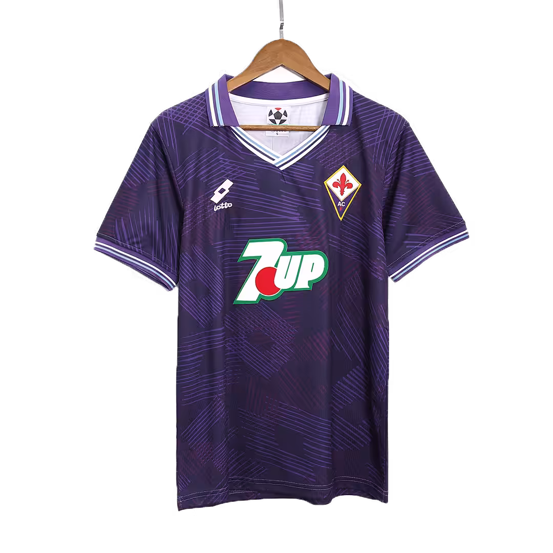 Retro Fiorentina Home Jersey 1992/93 - Image 4