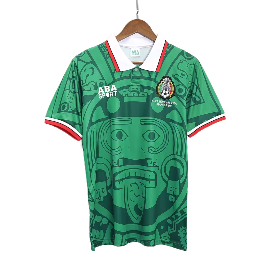 Retro Mexico Home Jersey World Cup 1998 - Image 4