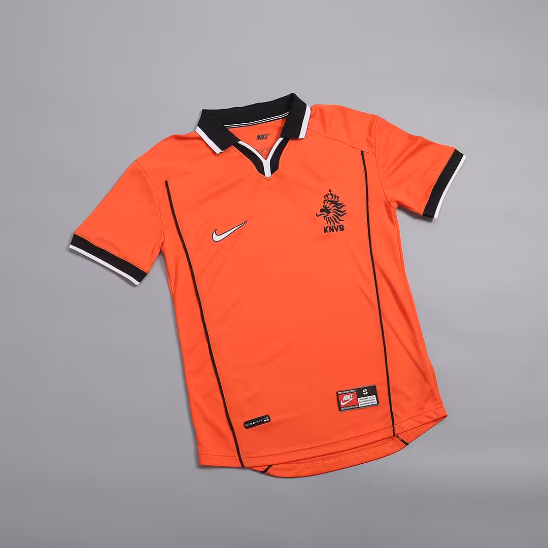 Retro Netherlands Home Jersey World Cup 1998 - Image 3