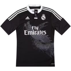Alternative view of Ronaldo #7 Retro Real Madrid Third Jersey 2014/15