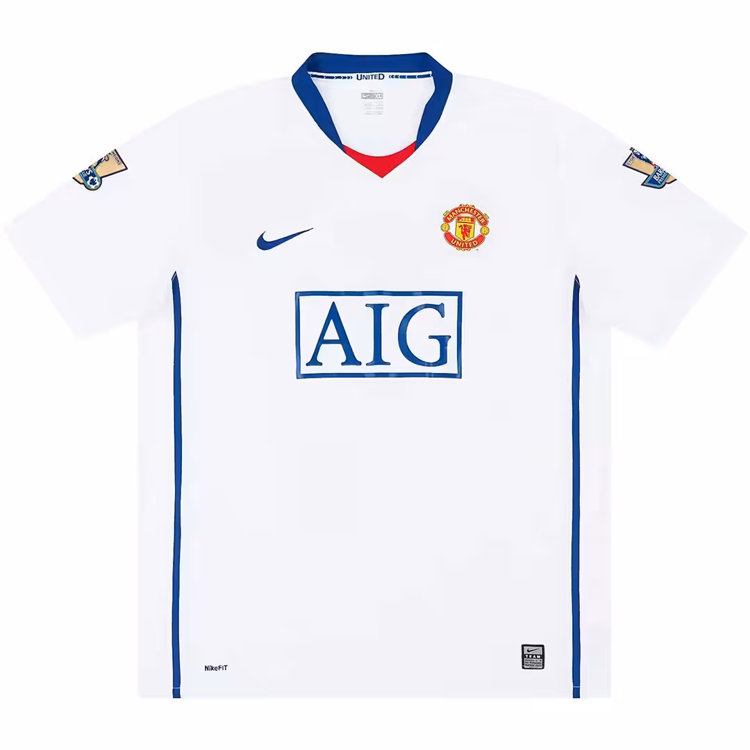 Retro Manchester United Away Jersey 2008/09 - Image 3