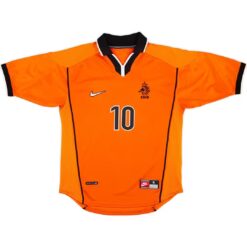 Alternative view of SEEDORF #10 Retro Netherlands Home Jersey World Cup 1998