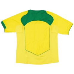 Alternative view of Retro Brazil Home Jersey 2004