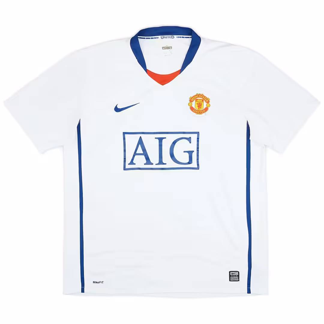 Ronaldo #7 Manchester United Retro Jersey Away 2008/09 - Image 2