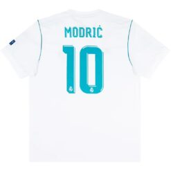 MODRI? #10 Retro Real Madrid Home Jersey 2017/18