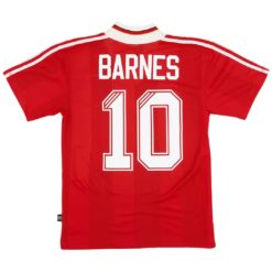 BARNES #10 Retro Liverpool Home Jersey 1995/96