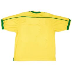 Alternative view of Retro Brazil Home Jersey World Cup 1998