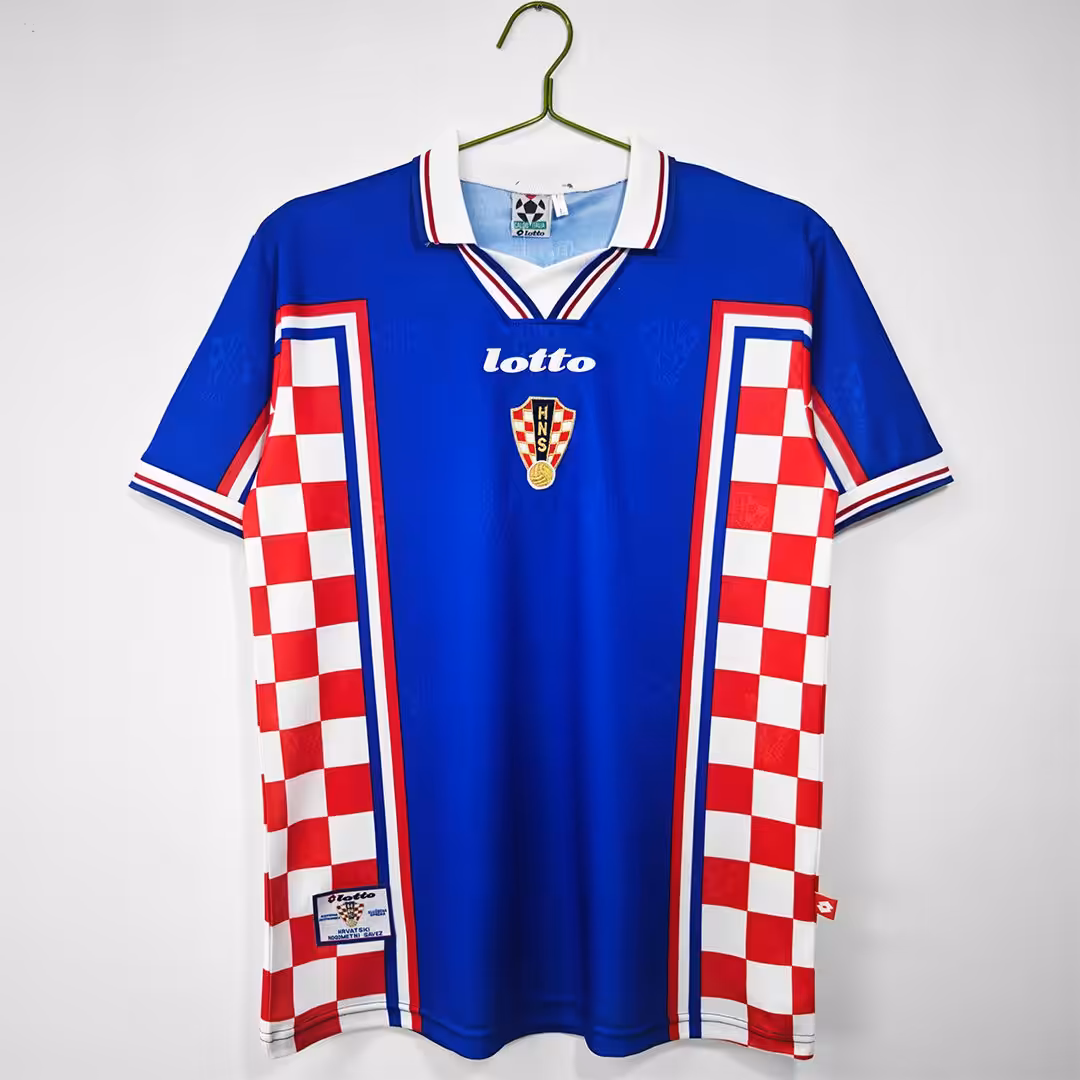 Retro Croatia Away Jersey World Cup 1998 - Image 3