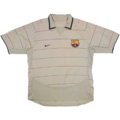 Alternative view of Ronaldinho #10 Retro Barcelona Away Jersey 2003/05