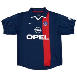 Alternative view of Ronaldinho #21 Retro PSG Home Jersey 2001/02