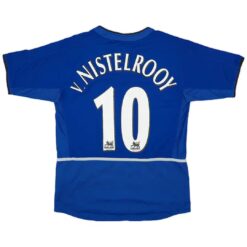 v.NISTELROOY #10 Retro Manchester United Third Jersey 2002/03