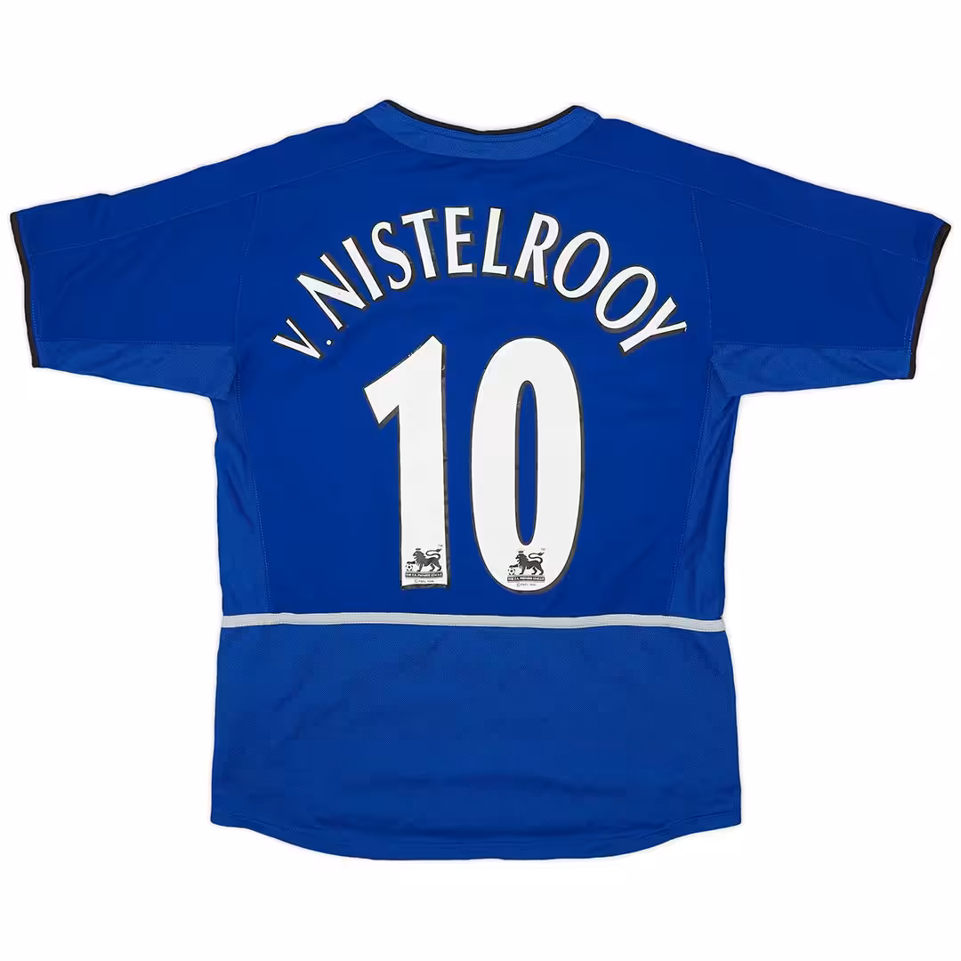 v.NISTELROOY #10 Retro Manchester United Third Jersey 2002/03