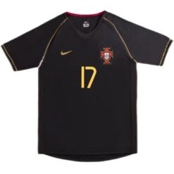 Alternative view of C.RONALDO #17 Retro Portugal Away Jersey World Cup 2006