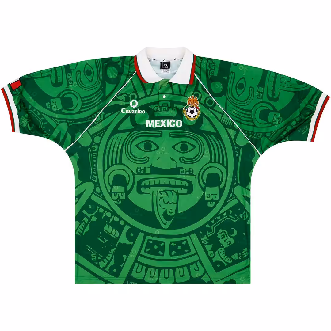 Retro Mexico Home Jersey World Cup 1998