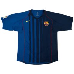 Alternative view of ETO'O #9 Retro Barcelona Away Jersey 2004/05