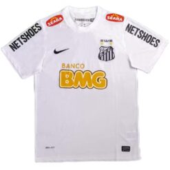 Alternative view of Neymar Jr #11 Retro Santos FC Home Jersey 2011/12