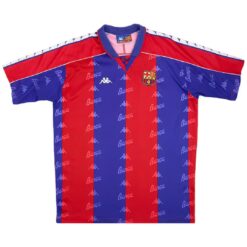 Alternative view of Romario #10 Retro Barcelona Home Jersey 1992/95