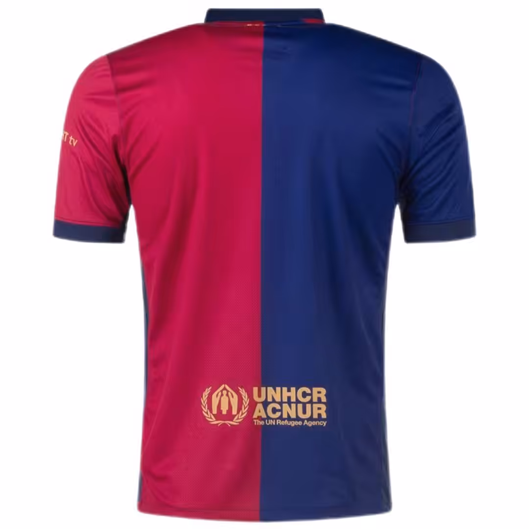 Barcelona 125th Anniversary Spotify Logo Without Text Home Jersey 2024/25 - Image 2