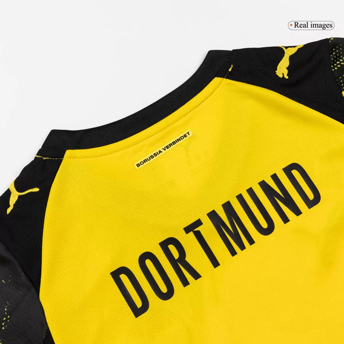 Kids Borussia Dortmund Home Jersey Full Kit 2025/26 - Image 4