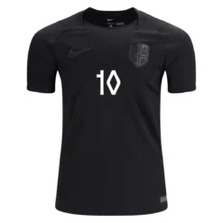 Alternative view of ?degaard #10 Norway Away Jersey World Cup 2026