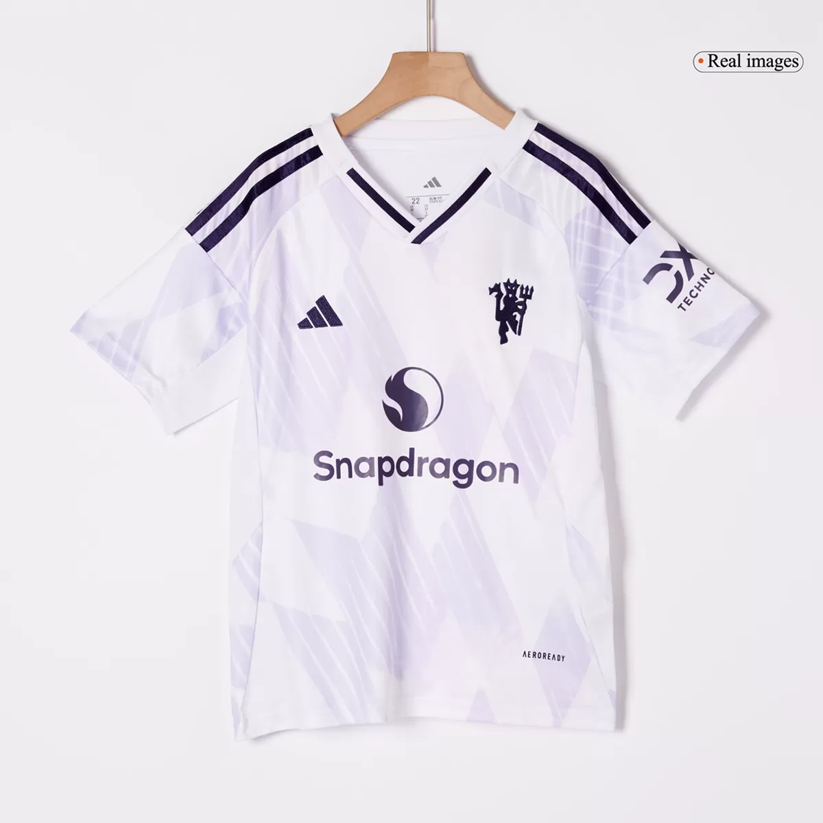 Kids Manchester United Away Jersey Full Kit 2025/26 - Image 4
