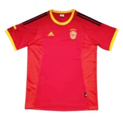 Alternative view of Retro Spain Home Jersey World Cup 2002