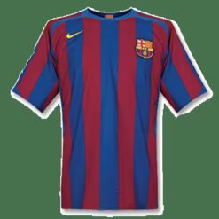 Alternative view of ETO'O #9 Retro Barcelona UCL Final Home Jersey 2005/06