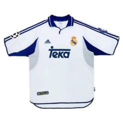 Alternative view of Figo #10 Retro Real Madrid Home Jersey 2000/01