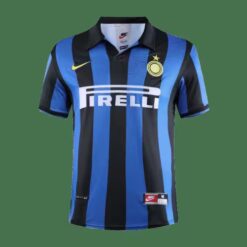 Alternative view of BAGGIO #10 Retro Inter Milan Home Jersey 1998/99