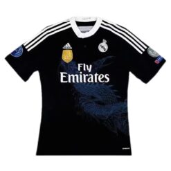 Alternative view of Ronaldo #7 Retro Real Madrid UCL Third Jersey 2014/15