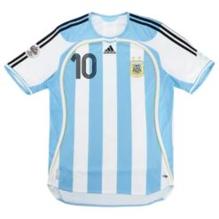 Alternative view of RIQUELME #10 Retro Argentina Home Jersey World Cup 2006