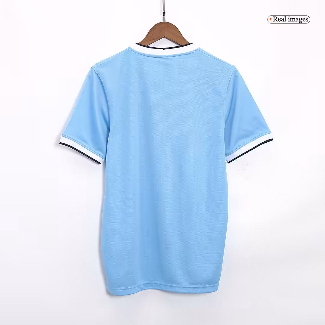 KUN AGüERO #16 Retro Manchester City Home Jersey 2013/14 - Image 4