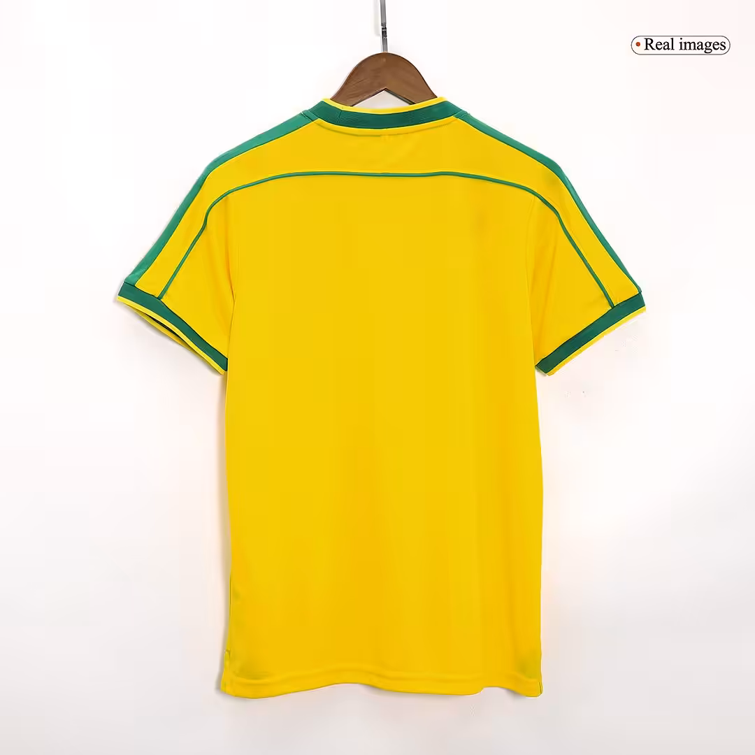 Retro Brazil Home Jersey World Cup 1998 - Image 4