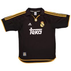 Alternative view of R.Carlos #3 Retro Real Madrid Away Jersey 1999/00