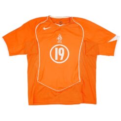 Alternative view of ROBBEN #19 Retro Netherlands Home Jersey EURO 2004