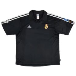 Alternative view of Zidane #5 Retro Real Madrid Centenary Away Jersey 2002/03