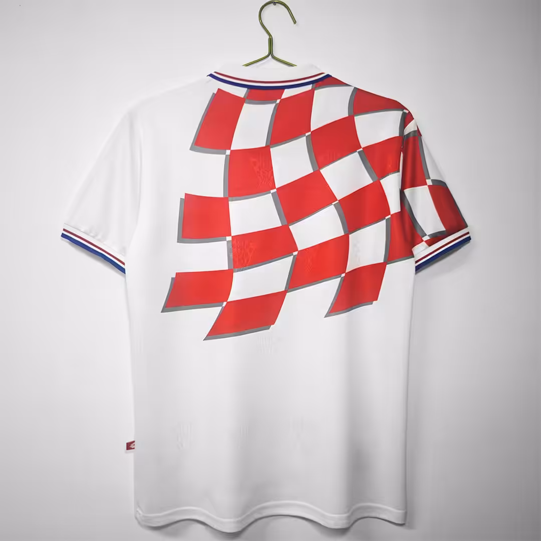 Retro Croatia Home Jersey World Cup 1998 - Image 4