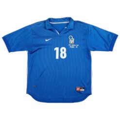 Alternative view of Baggio R. #18 Retro Italy Home Jersey World Cup 1998