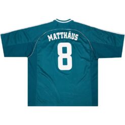 MATTH?US #8 Germany Away Retro Jersey World Cup 1998